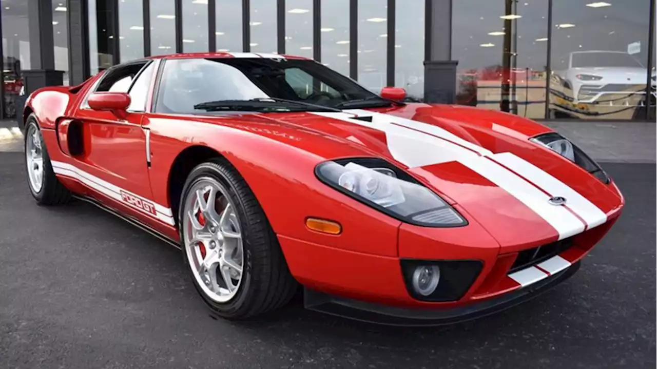 A Rare First-Generation Ford GT With Just 50 Miles on the Odometer Is Now for Sale