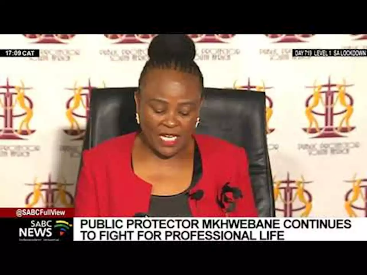 Public Protector files rescission application to try and halt Parliament's impeachment process