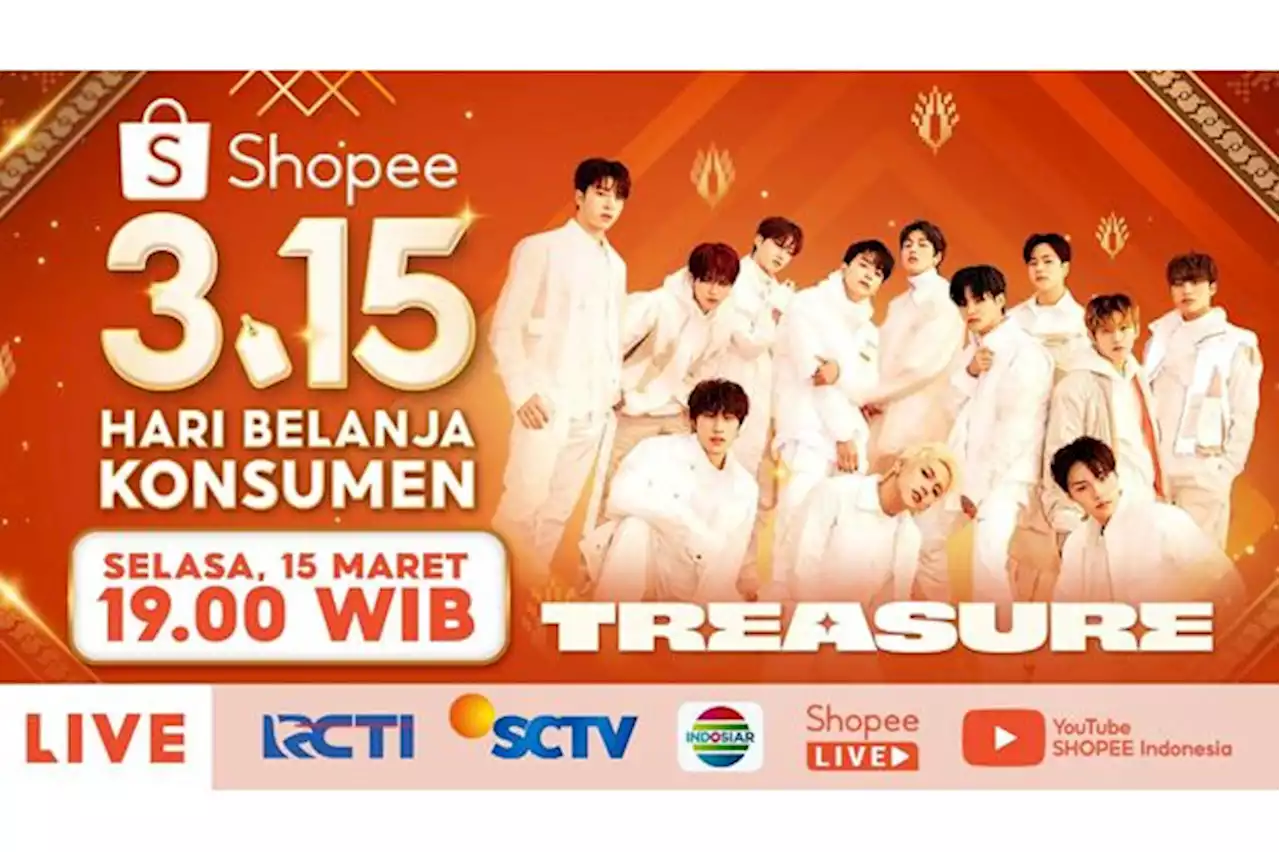 TREASURE, Dita Karang, & Deretan Artis Lokal Ternama Siap Hebohkan Shopee Hari Belanja Konsumen TV Show