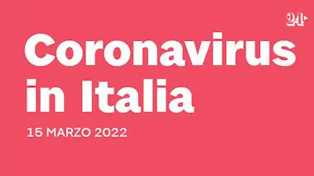 Coronavirus: bollettino del 15 marzo 2022 - Il Sole 24 ORE