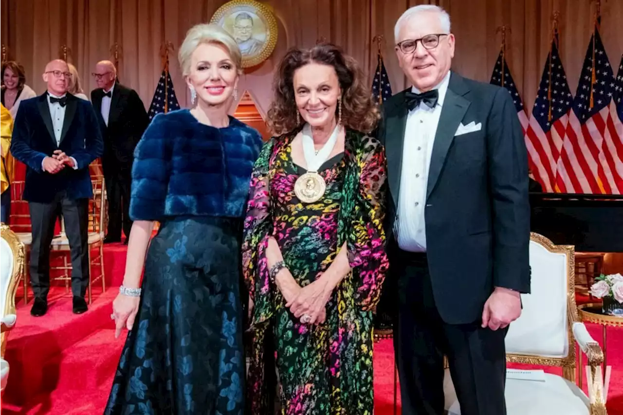 PHOTOS: Diane von Furstenberg Honored with 2022 Justice Ruth Bader Ginsburg Woman of Leadership Award | Washingtonian (DC)