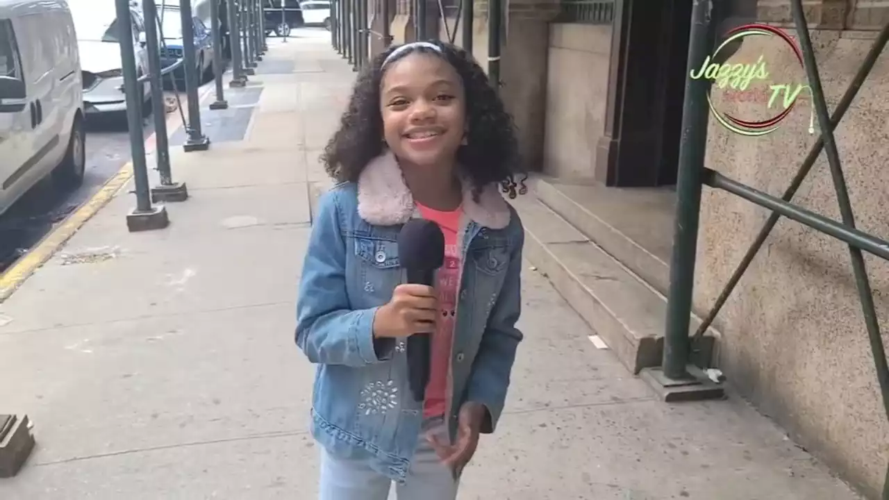 11-year-old journalist asks stars the tough questions on viral Jazzys WorldTV