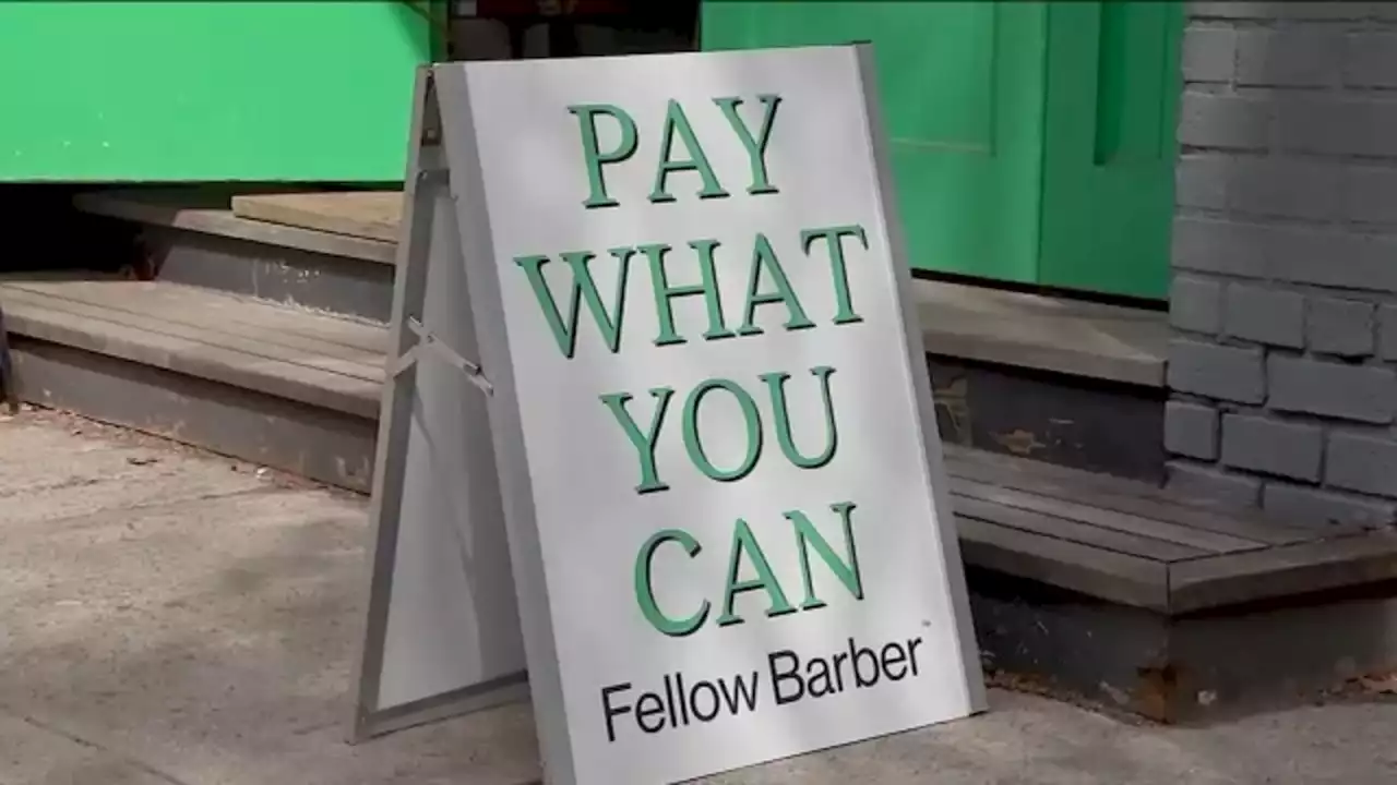 NYC barbershop chain is allowing customers to pay what they can for haircuts