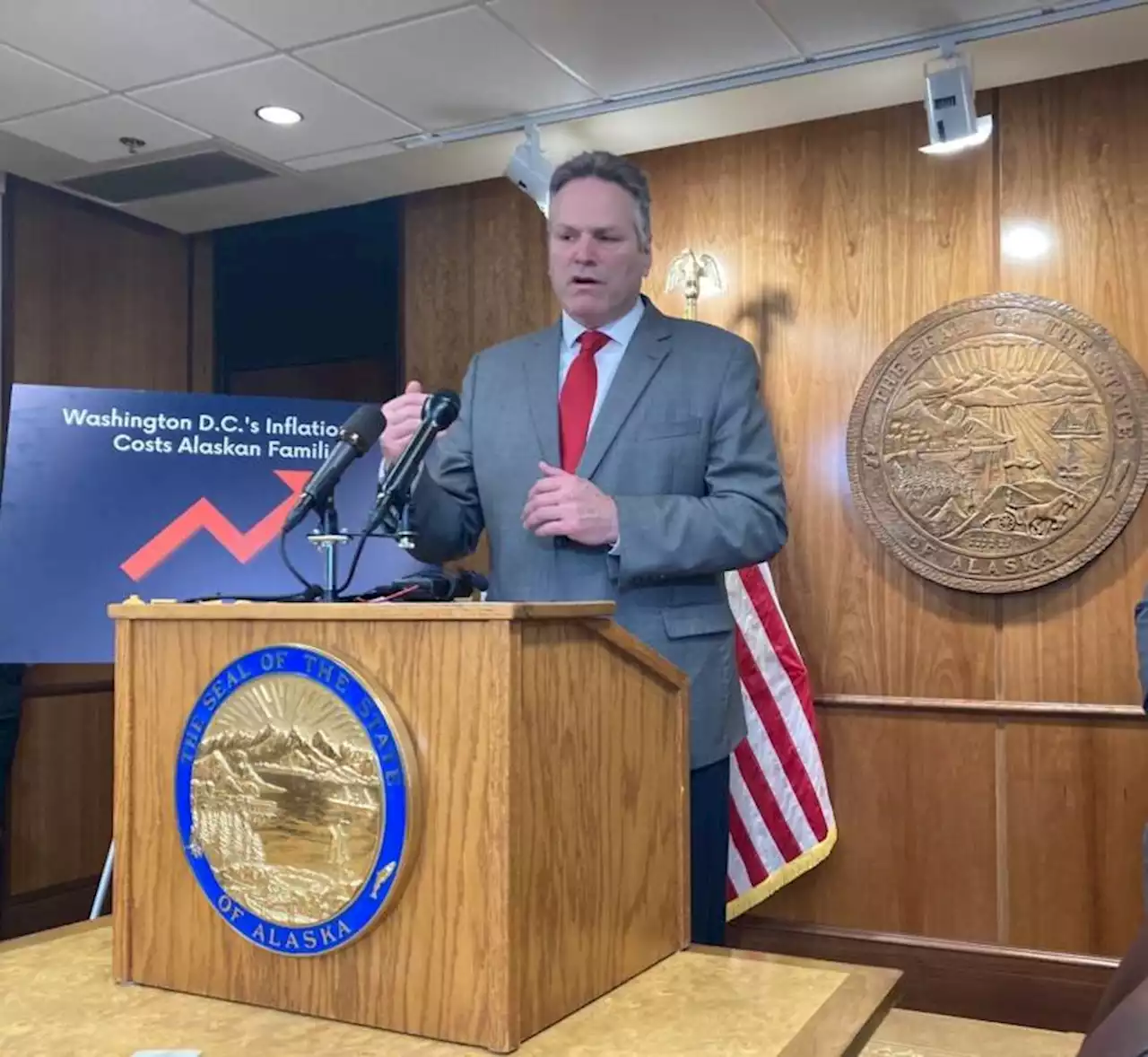 Dunleavy calls for big dividends as Alaska’s revenue forecast increases by billions - Alaska Public Media