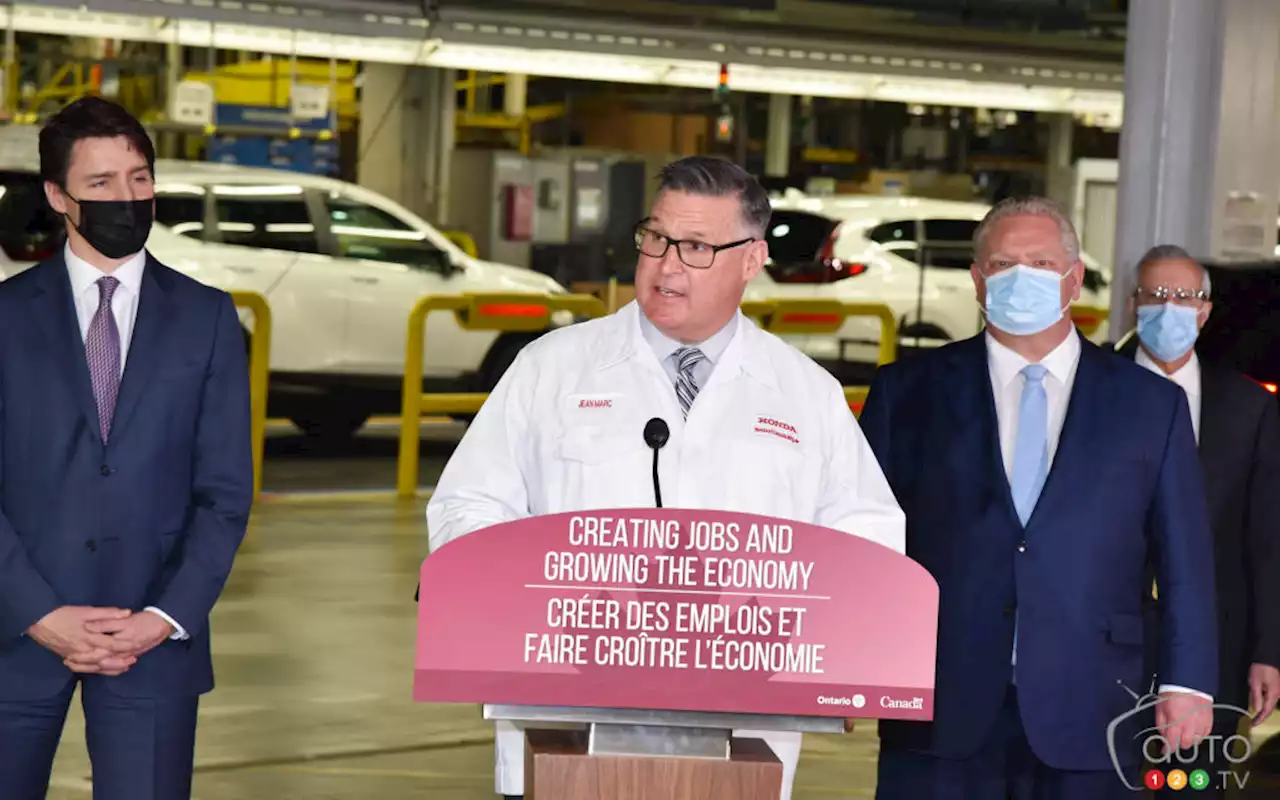 Honda Canada investit 1,38 milliard dans ses usines Ontario | Actualités automobile | Auto123