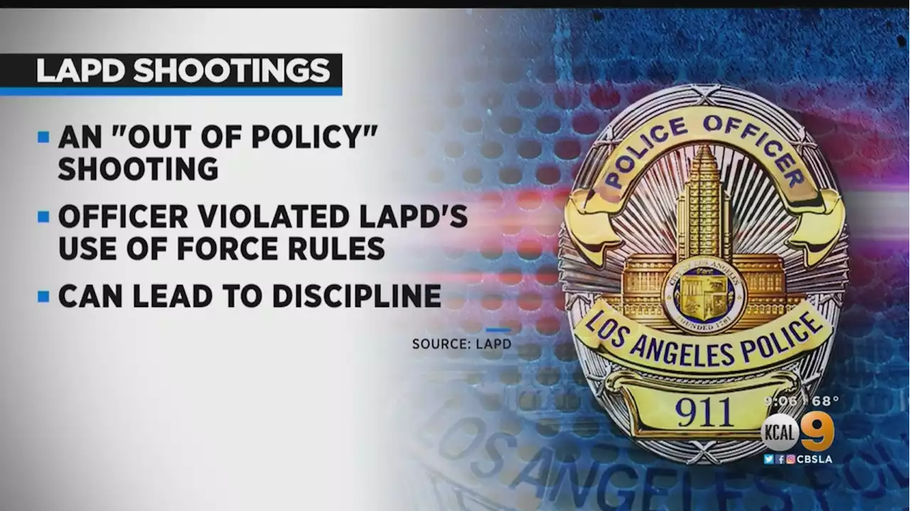 Report Finds 41% Of Officers In 'Out Of Policy' Shootings Never Disciplined