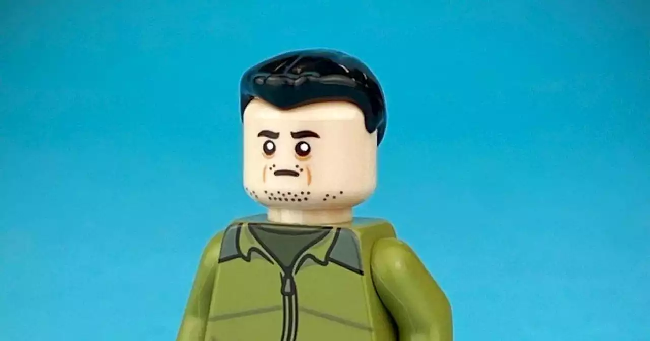 Unofficial Lego version of Volodymyr Zelenskyy raises money for Ukraine