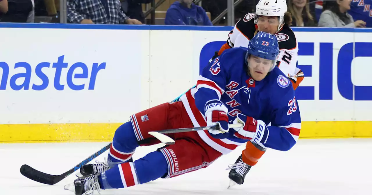 Adam Fox gets in done in overtime, Rangers top Ducks