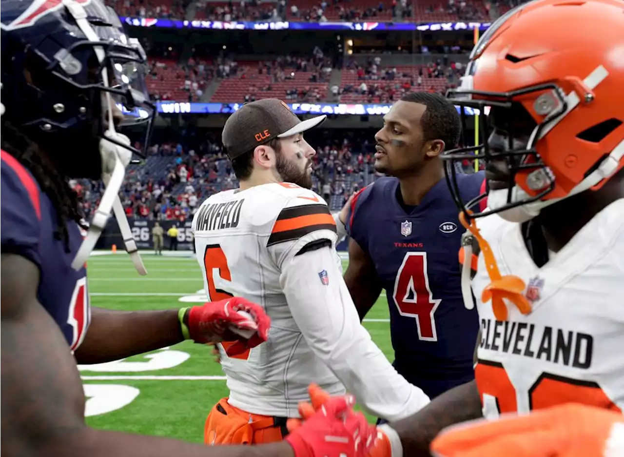 ‘With many uncertainties,’ Baker Mayfield thanks Cleveland after Browns reportedly meet with QB Deshaun Watson