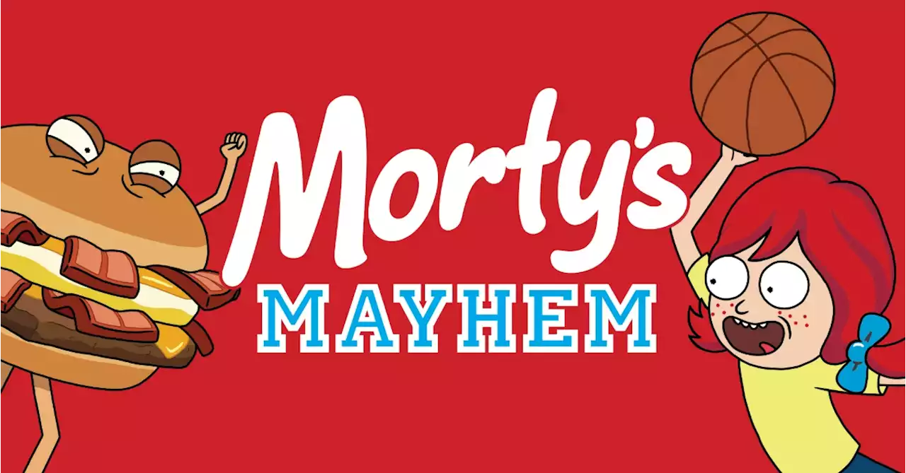 Rick and Morty Teaming Up With Wendy's Again for 'Morty's Mayhem' Pop-Up