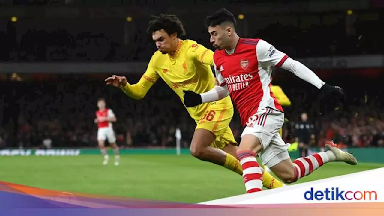 10 Data dan Fakta Duel Arsenal Vs Liverpool