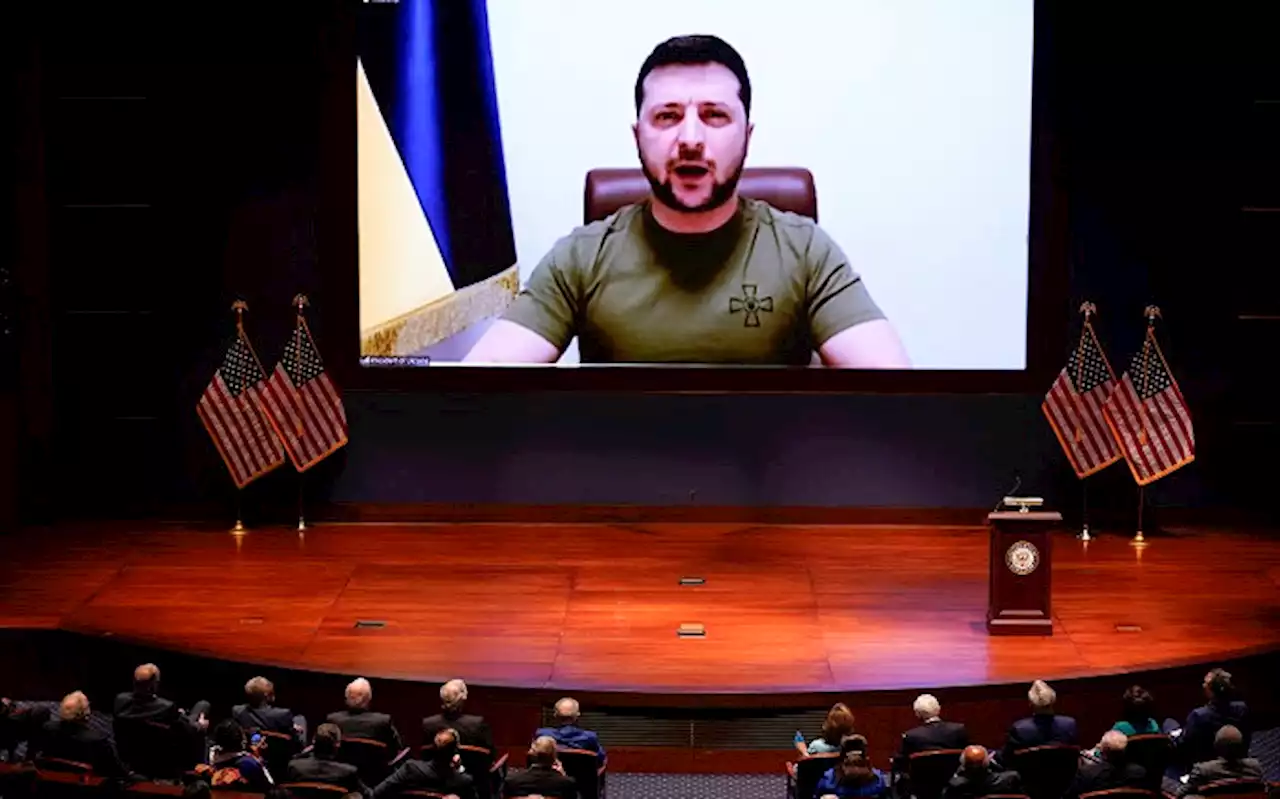 Zelensky invokes 9/11 in address to US Congress on 'terror' in Ukraine