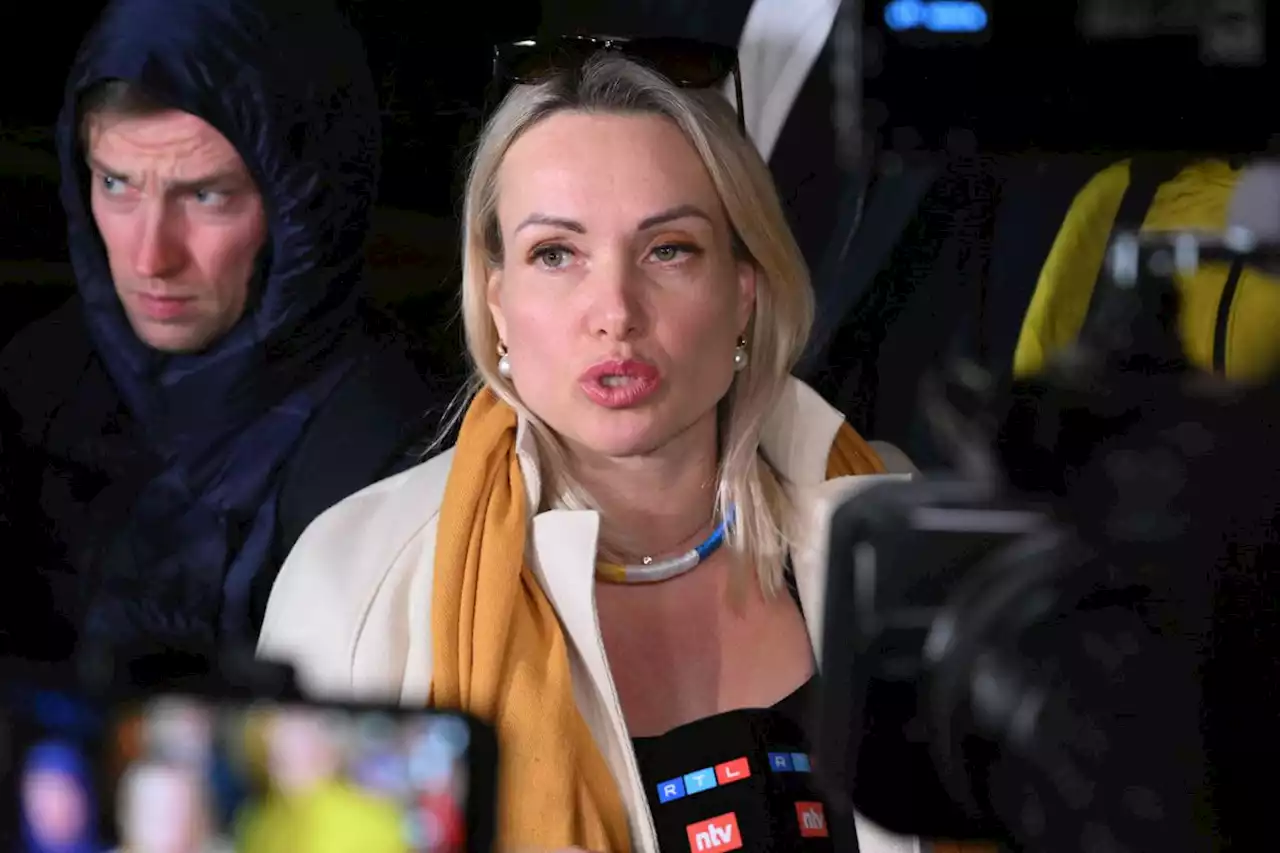 Anti-war protester who disrupted state TV news broadcast hopes action will open Russians’ eyes to propaganda