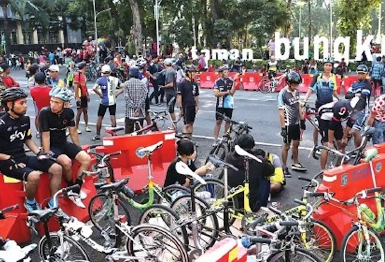 Kasus Covid-19 Berkurang, Car Free Day dan 8 Taman di Surabaya Dibuka