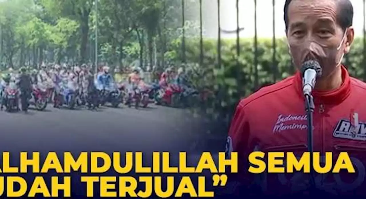 Jokowi Sebut 60 Ribu Tiket MotoGP Mandalika Terjual: Alhamdulillah