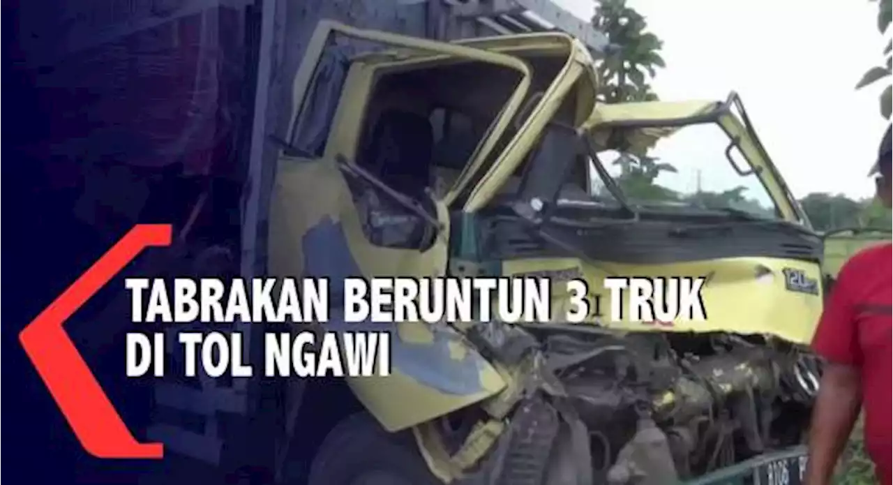 Tabrakan Beruntun Di Tol 1 Tewas