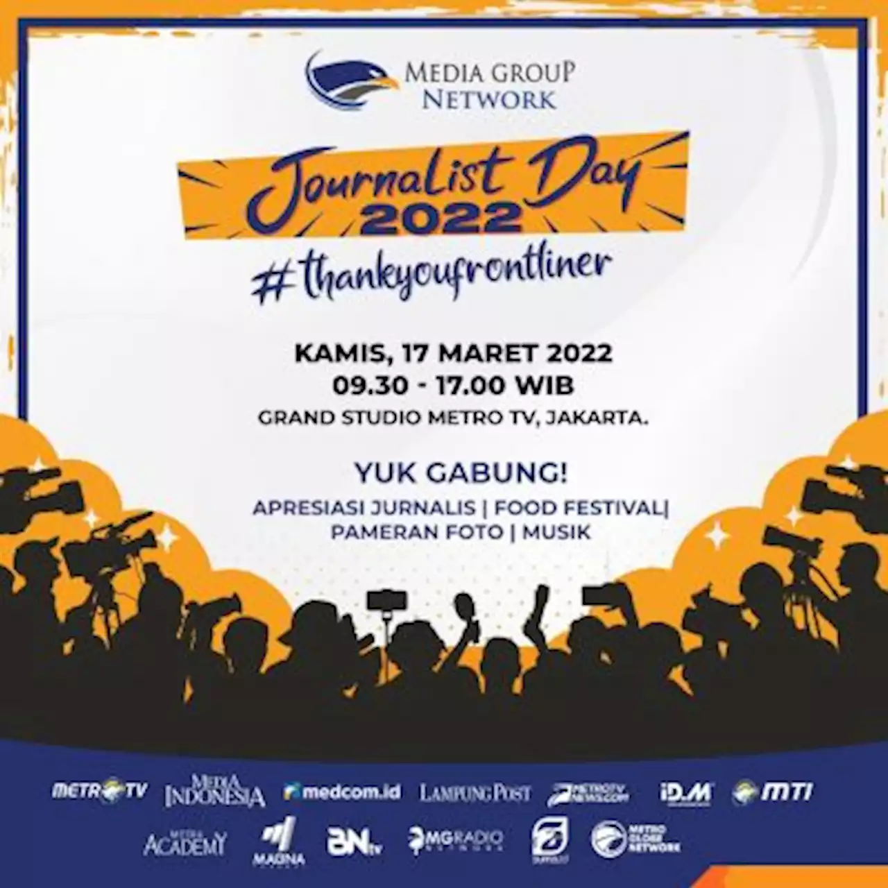 Media Group Gelar Journalist Day 2022, Ini Agendanya