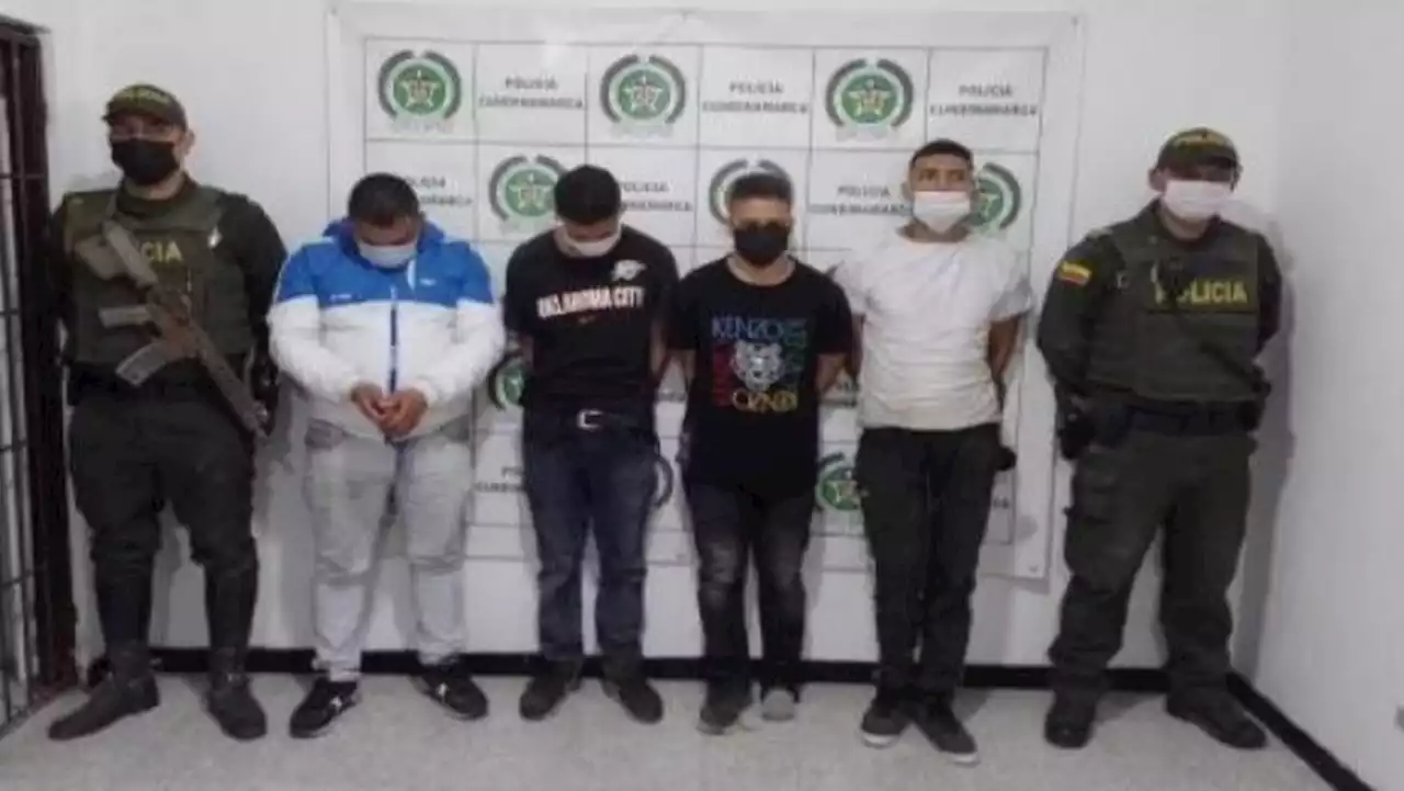 Cogieron a estos cuatro que habrían secuestrado a un adulto mayor