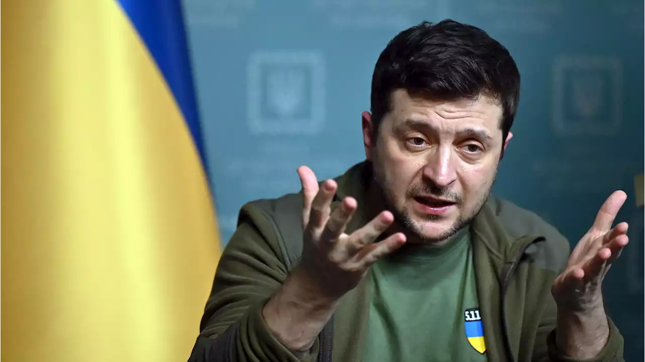 Zelenskyy Asks Congress For Planes, Air Defense Systems