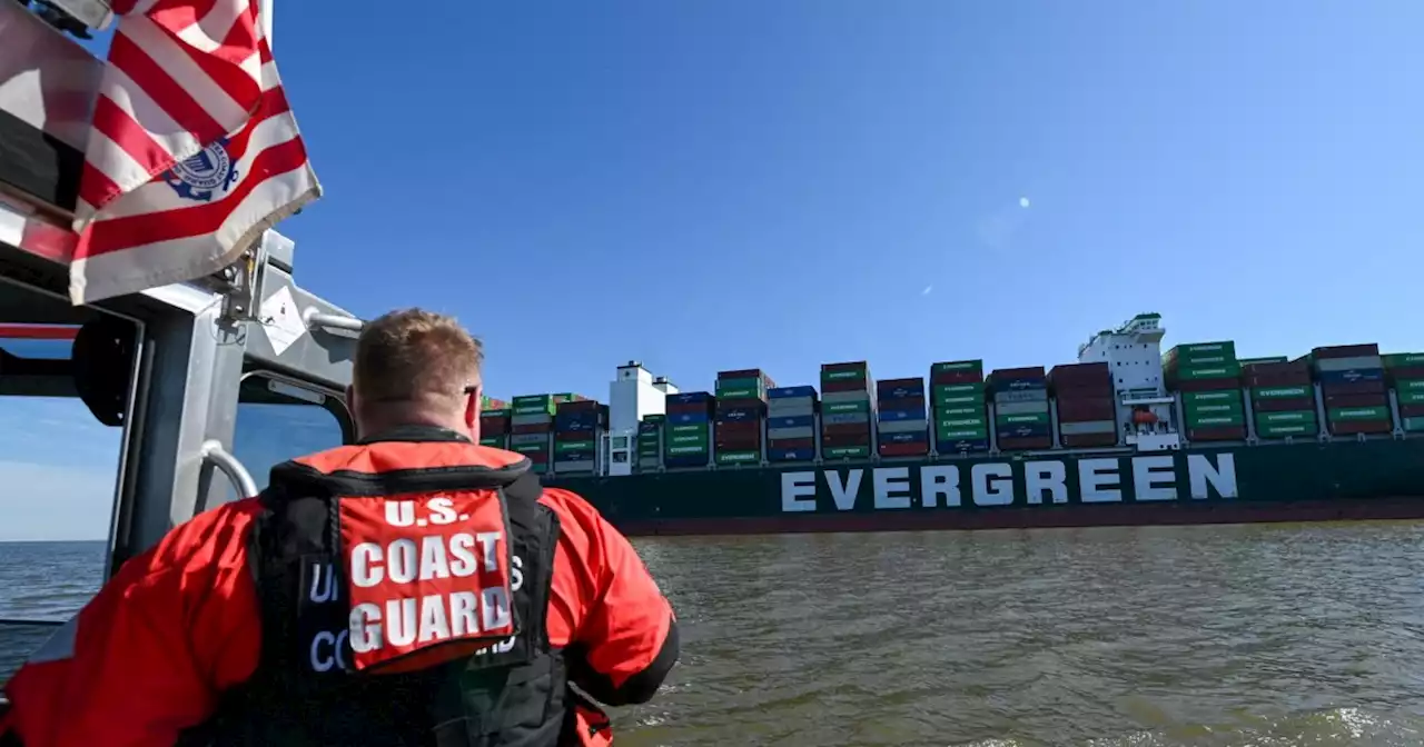 Cargo ship grounded near Maryland, year after ship run by same company blocked Suez Canal