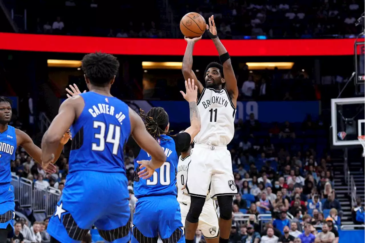 Kyrie Irving sets Nets record with 60 points in win over Magic