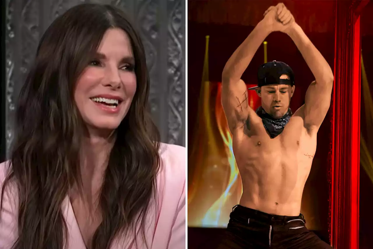 Sandra Bullock came ‘face to face down there’ with ‘stupid naked’ Channing Tatum