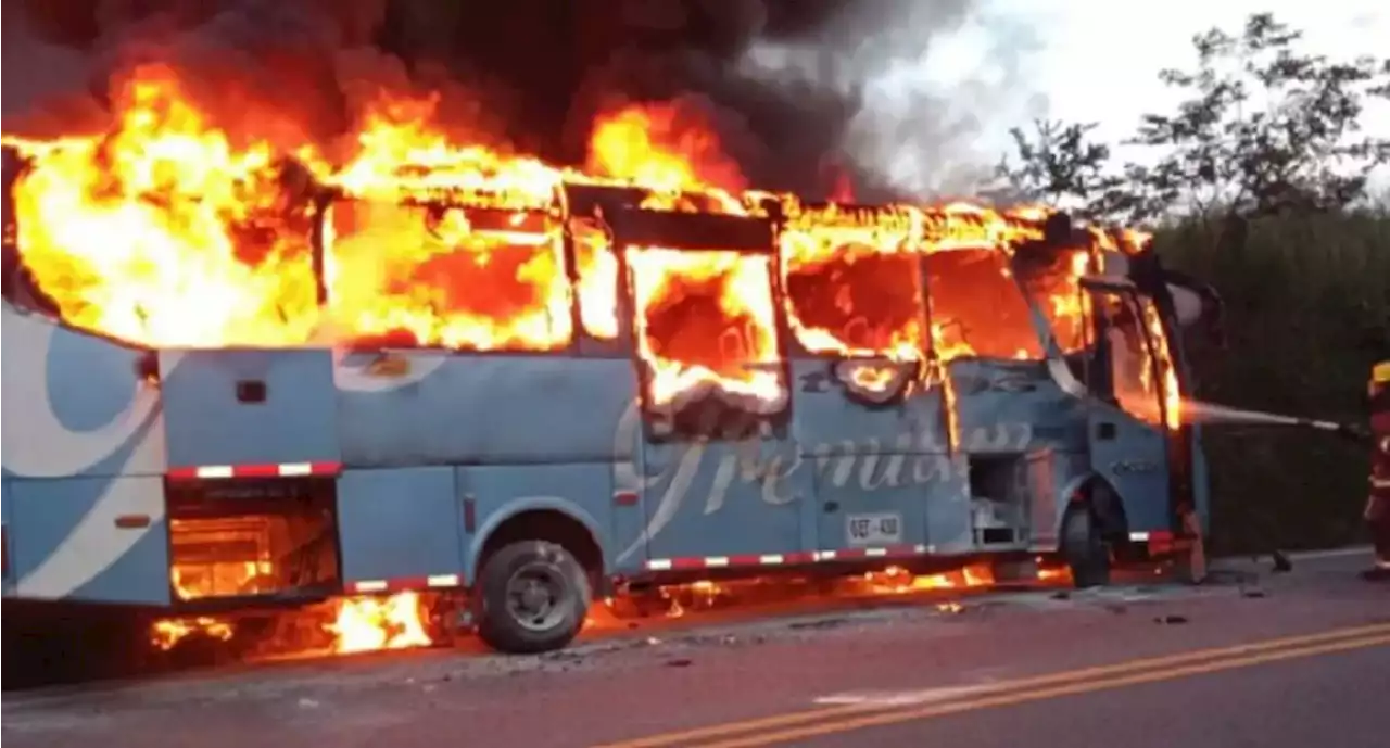 [Video] 12 personas heridas en accidente de dos flotas, en importante vía de Antioquia - Pulzo