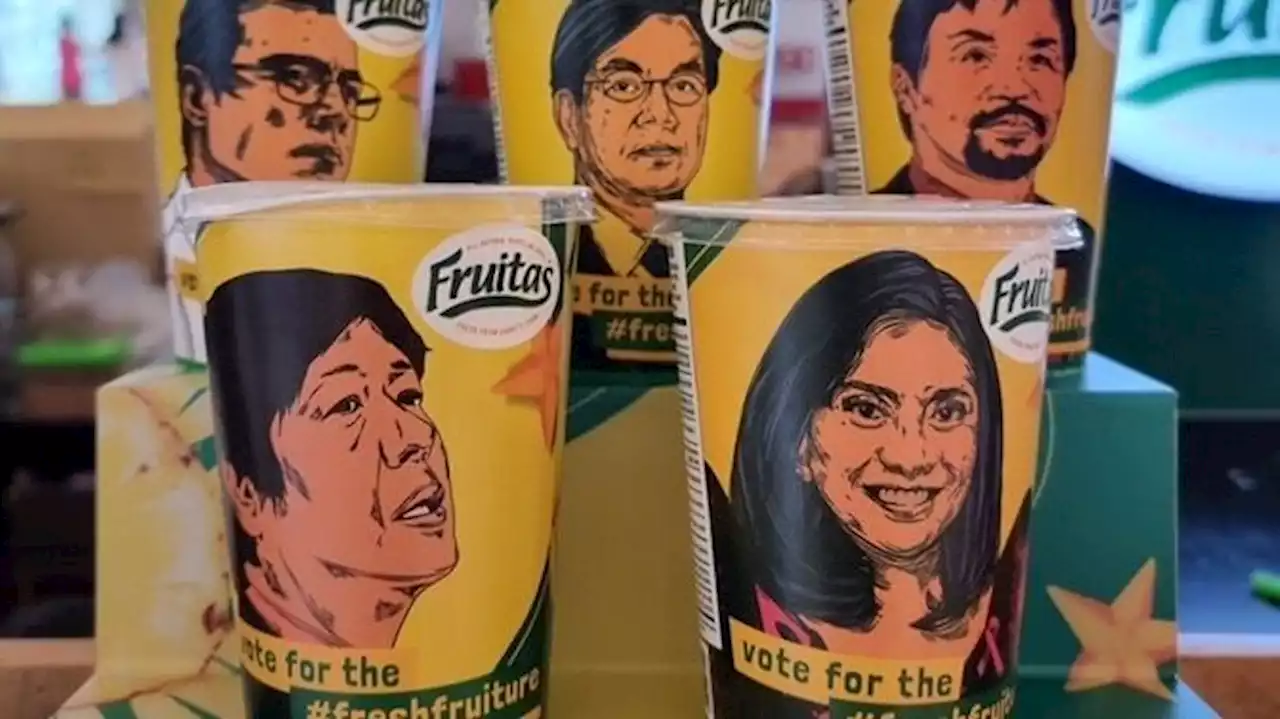 LOOK: Fruitas' new 'Freshidential Cups' lets you 'choose' your president