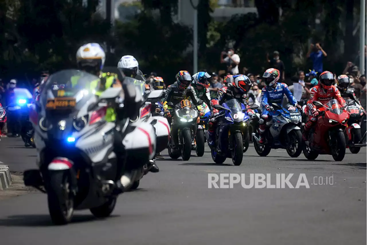 Jokowi Sebut 60 Ribu Tiket MotoGP di Mandalika Sudah Habis Terjual |Republika Online