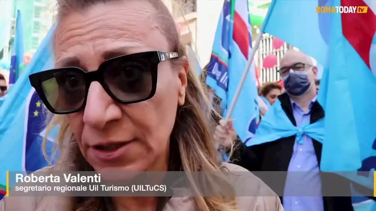 VIDEO | La 'mattanza' dei lavoratori alberghieri di Roma arriva al ministero del Lavoro