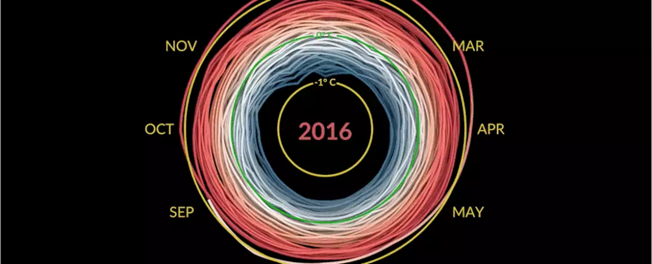 Watch Global Temperatures Spiral Out of Control in New Climate Change Animation