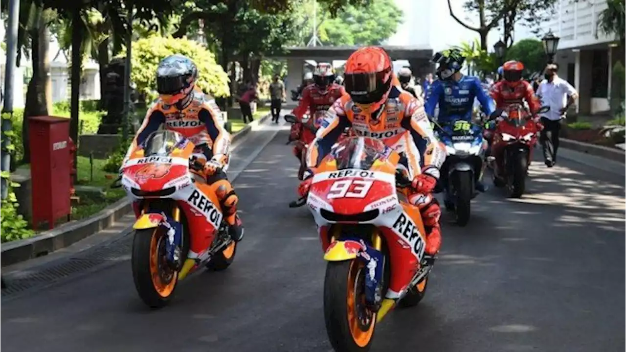 Bertemu Presiden Jokowi, Marc Marquez Cs Makin Bersemangat Balapan