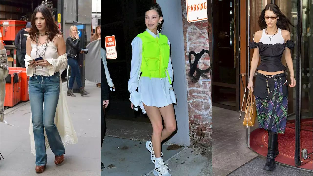 Bella Hadid’s Street Style Evolution Over the Years