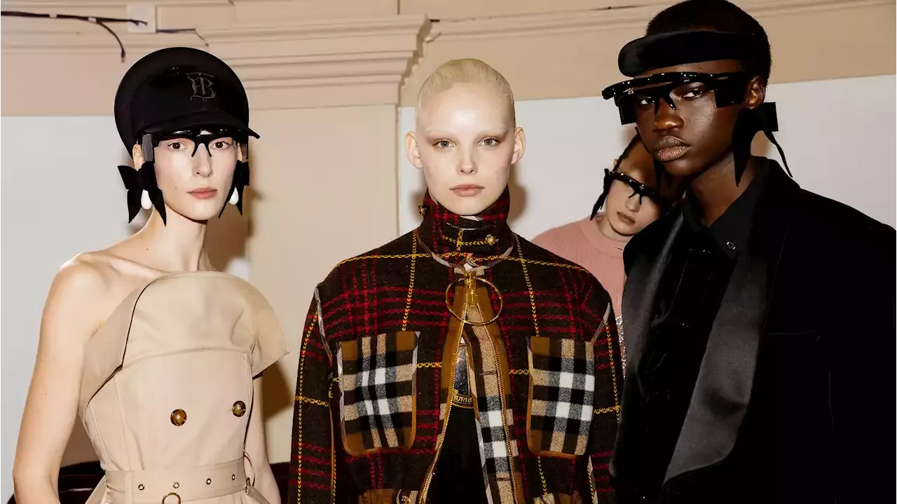 Vestidos de gala y toques punk: Los mejores momentos de Burberry  Otoño/Invierno 2022