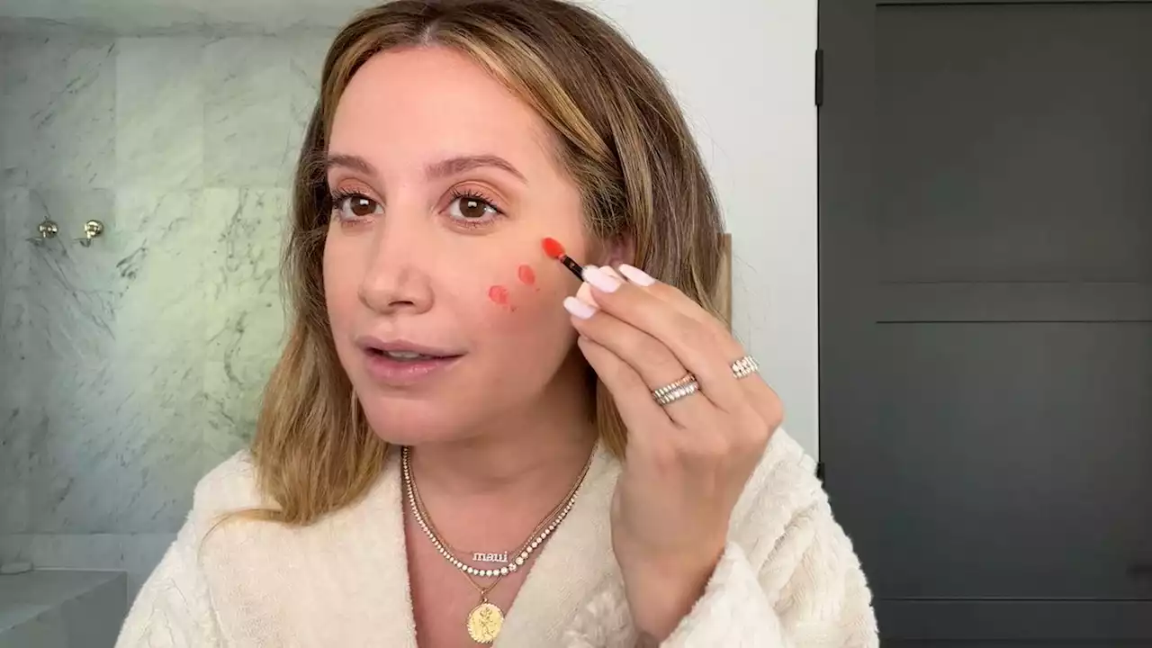 How Ashley Tisdale Eases Her Anxiety Through Skin Care