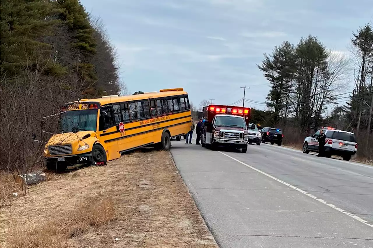 Students steer bus to safety after driver collapses at wheel