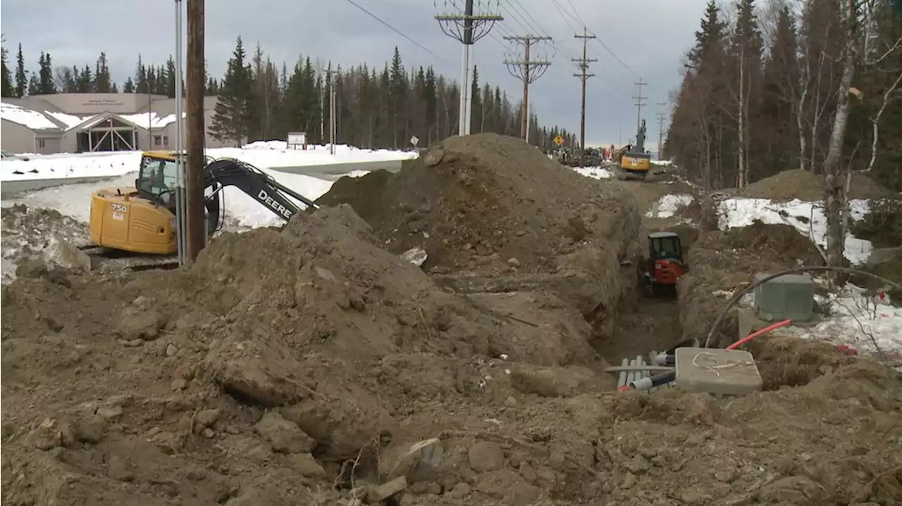 O’Malley Road project gets early start on construction; some wonder what happened to the trees