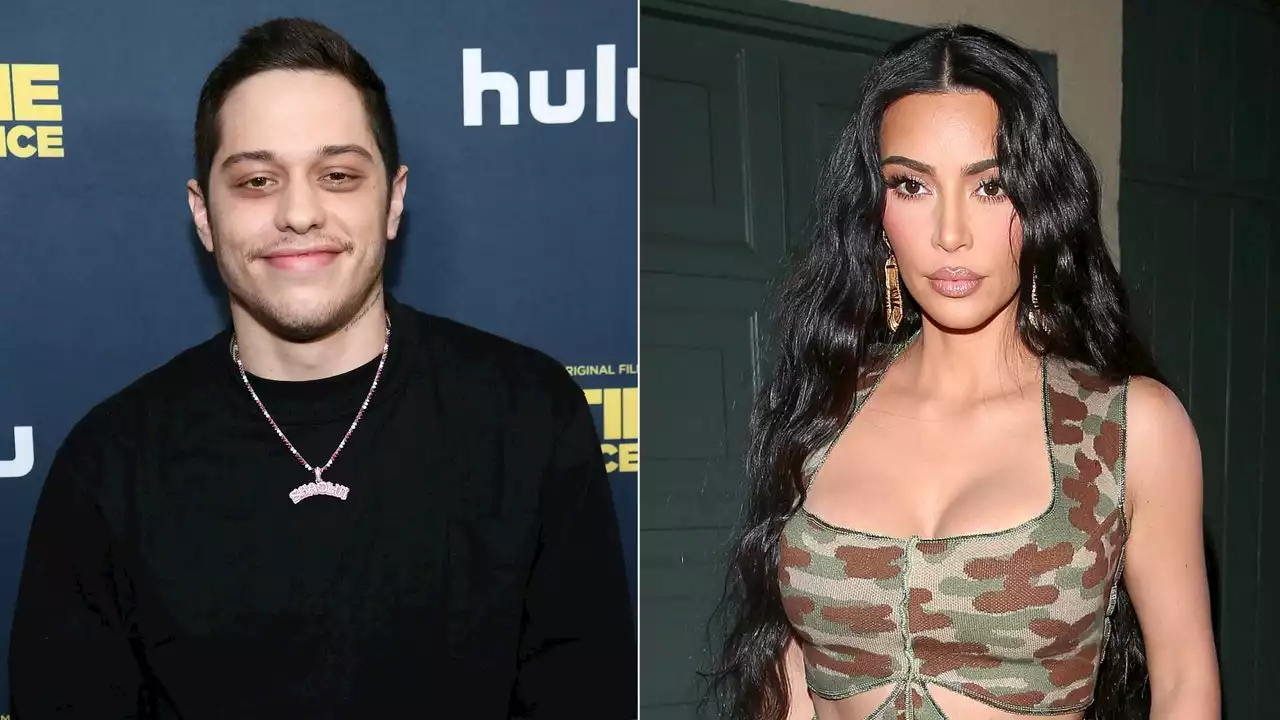 Kim Kardashian Says Pete Davidson Got Her Name 'Branded' on His Chest