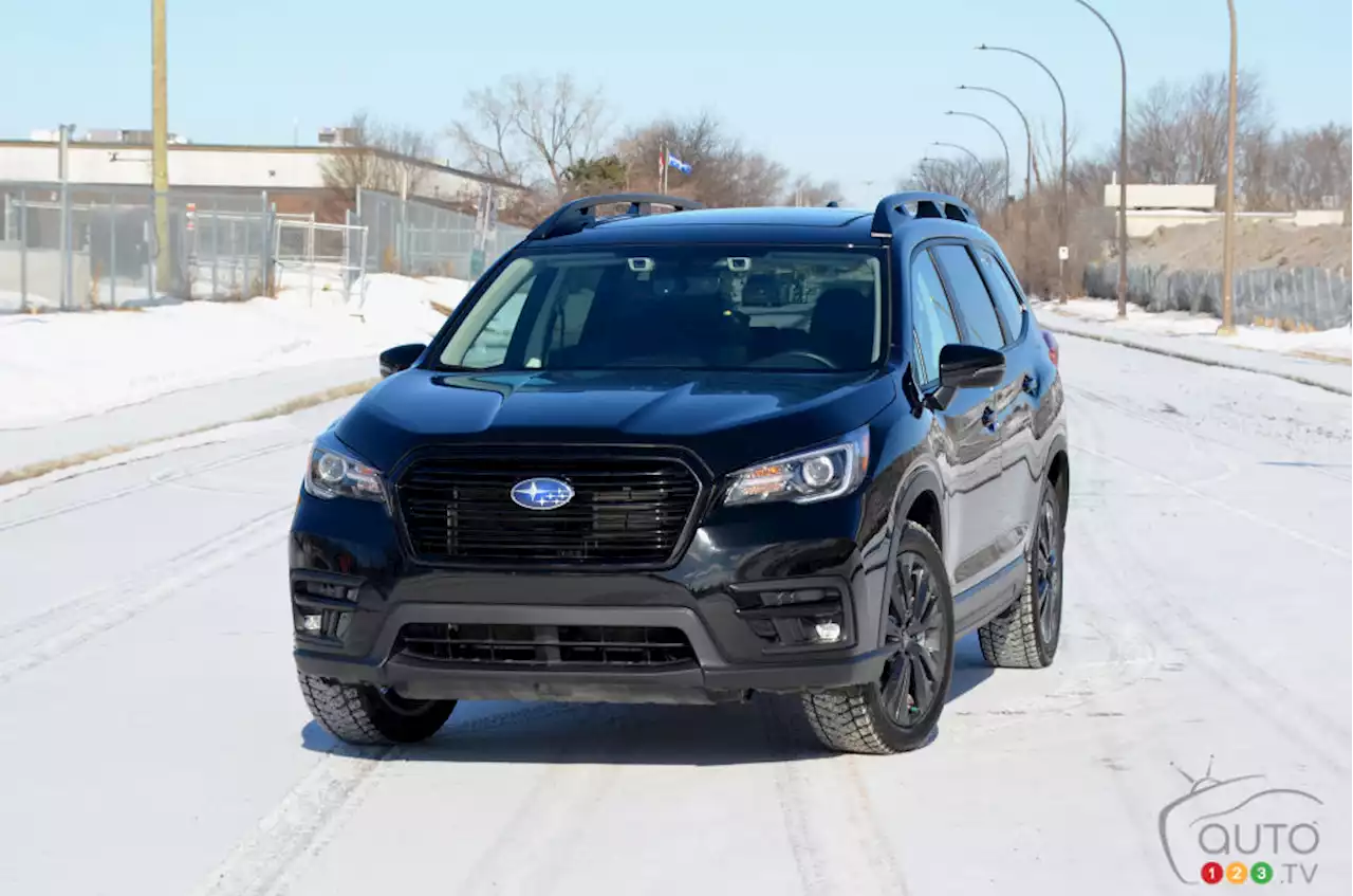 Essai routier du Subaru Ascent Onyx 2022 | Essais routiers | Auto123