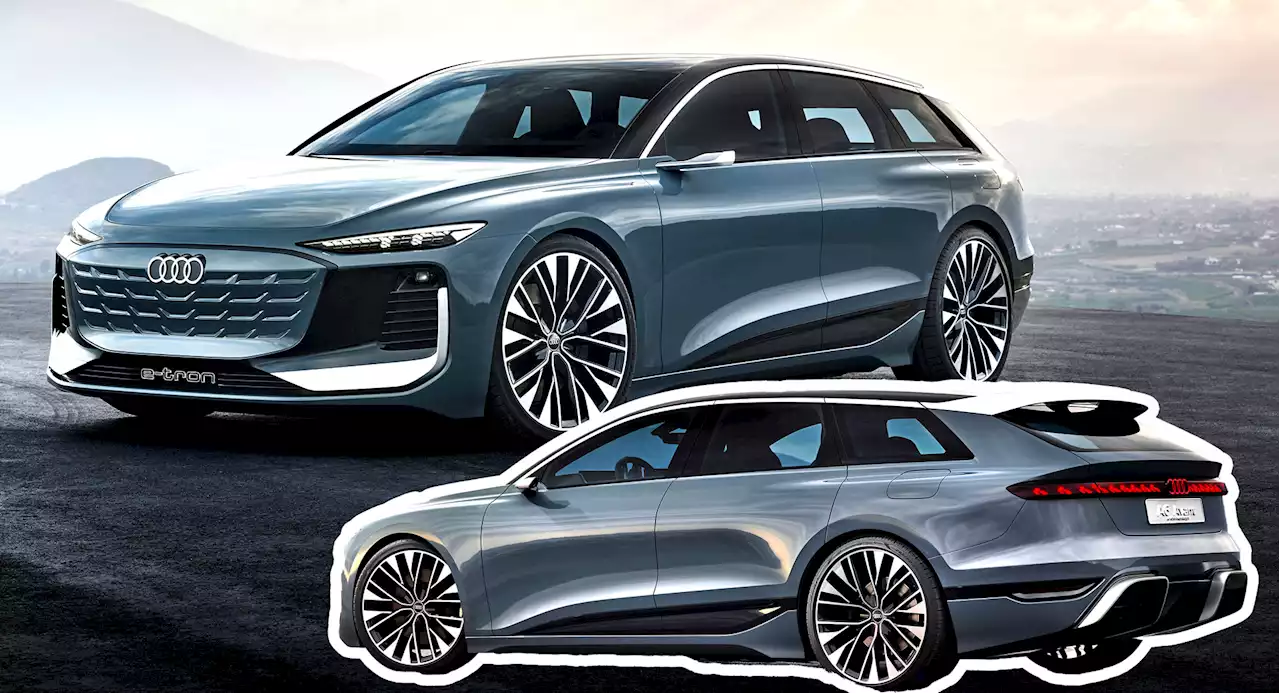 New Audi A6 e-tron Avant Concept Is The Wagon Of Our Electric Dreams | Carscoops