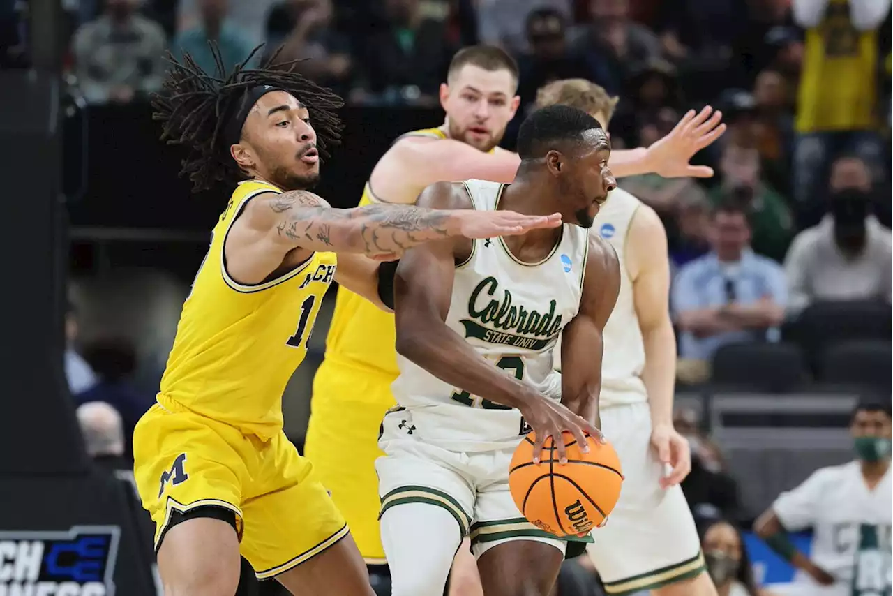 Colorado State Rams Eliminated In First Round By Michigan In NCAA Men's Basketball Tournament