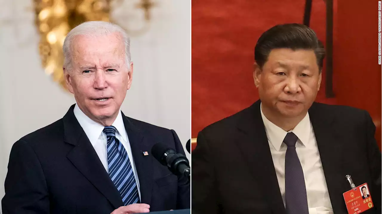 Biden to speak with Chinese President Xi Jinping Friday