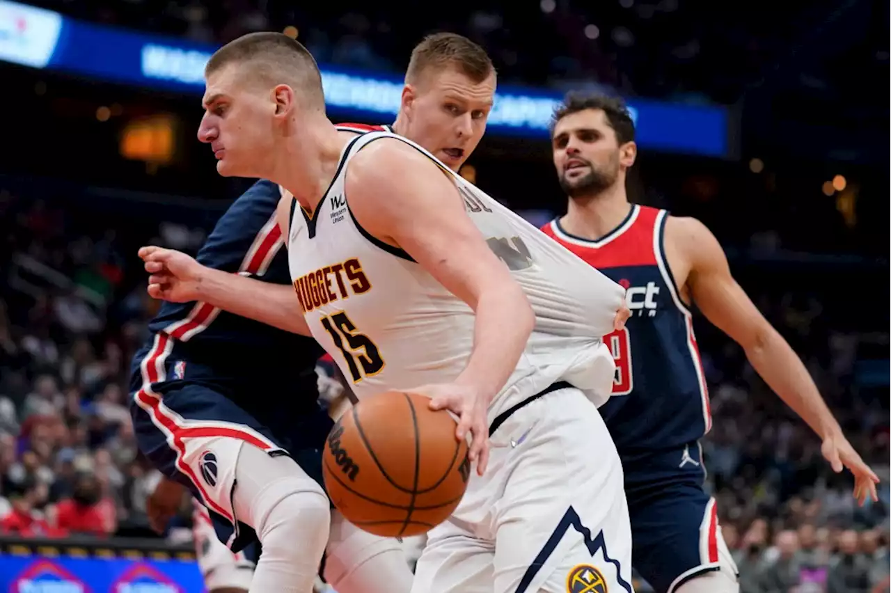 Nikola Jokic dominates as Nuggets pound Wizards