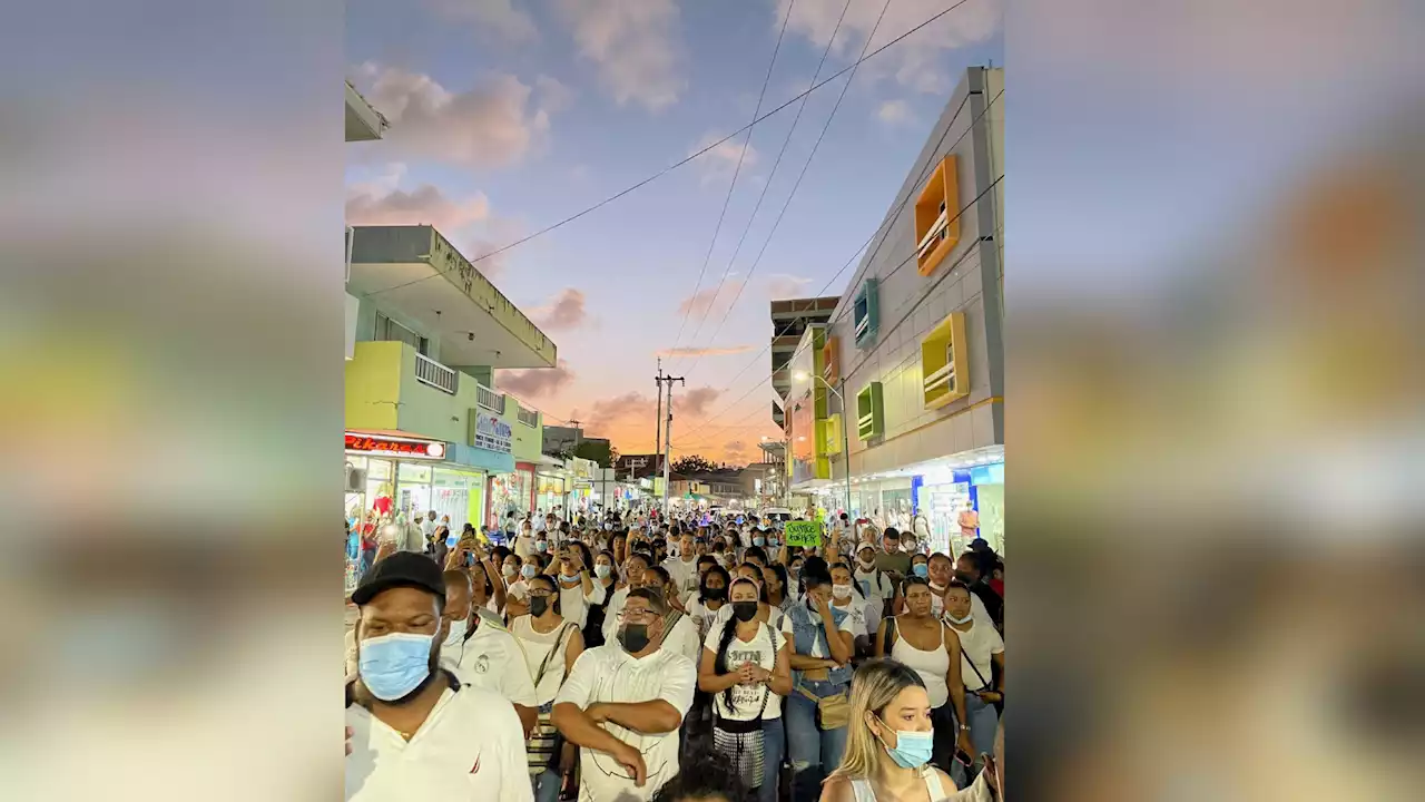 Estallido social en San Andrés tras asesinato de artista