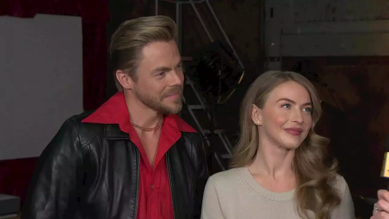 Derek and Julianne Hough Tease Celebrity Guests in Oscars Special