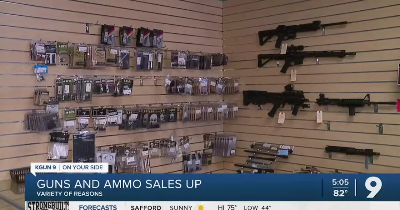 Gun and ammo sales high