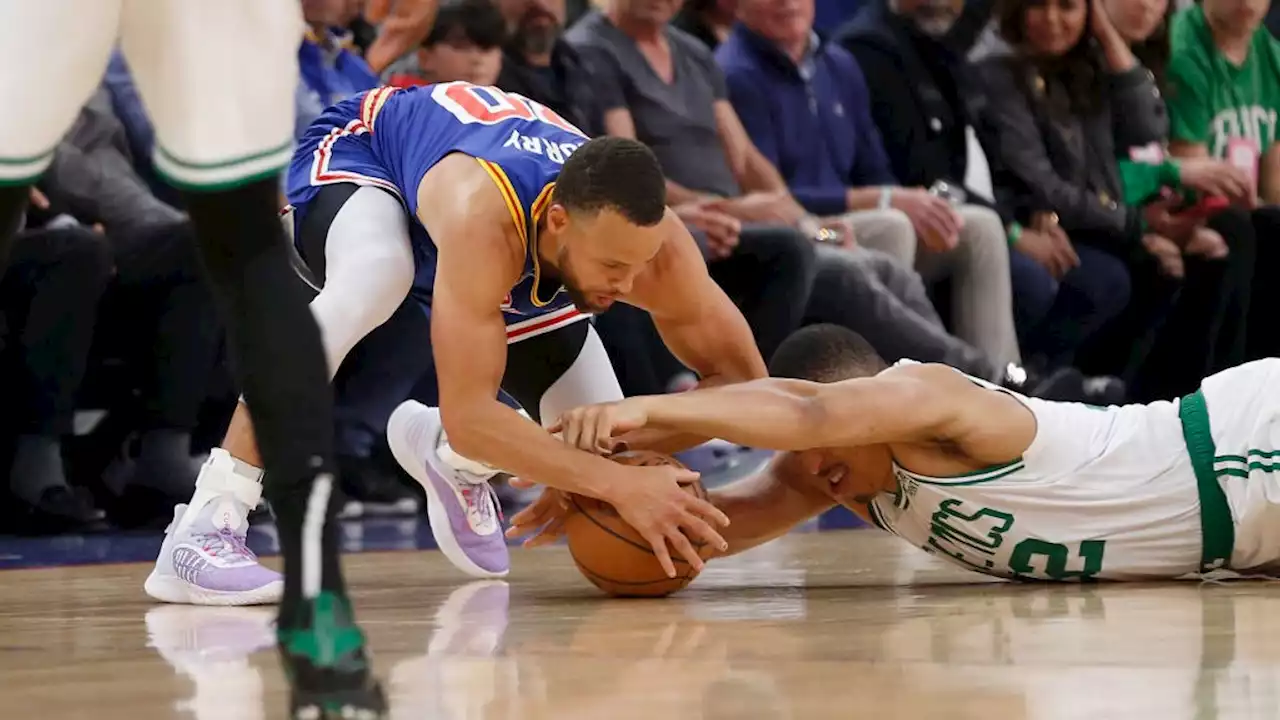 Steph Curry Injures Foot; Warriors Lose To Celtics In Blowout