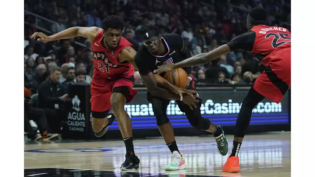 Short-handed Clippers edged by surging Raptors