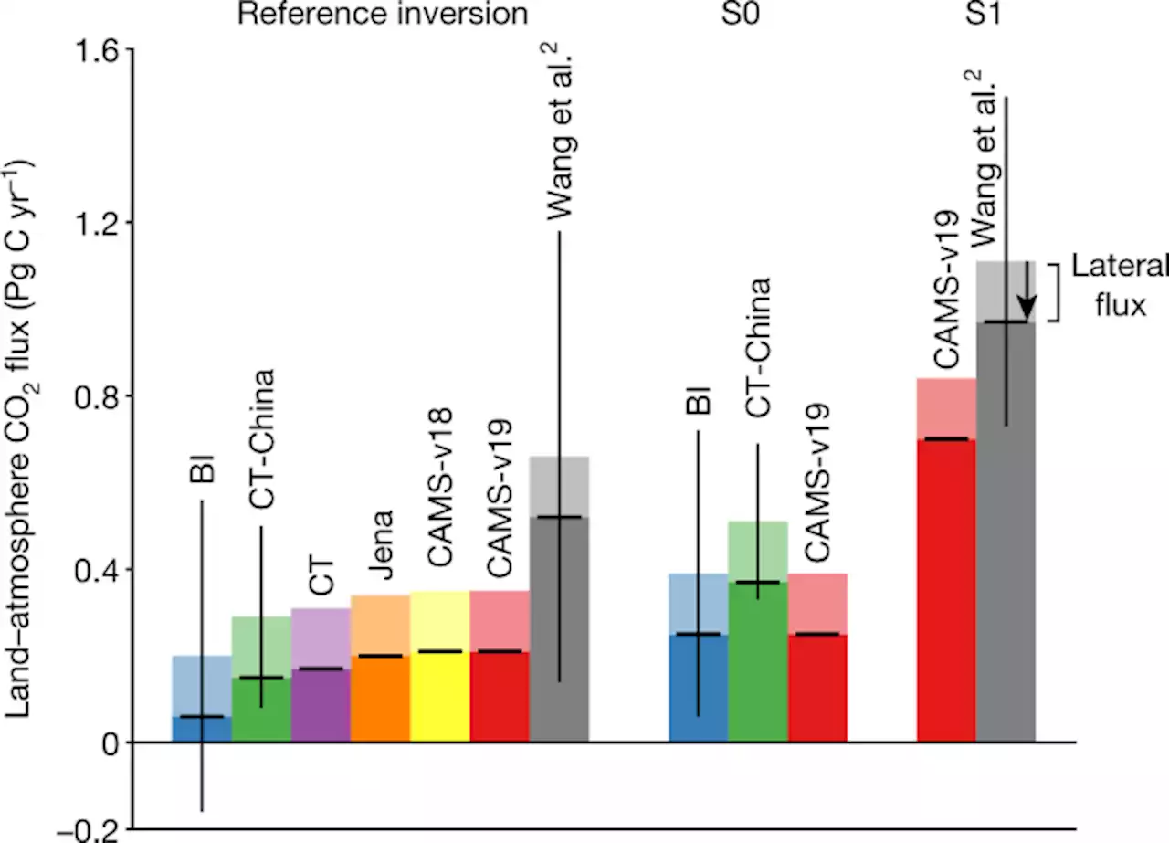 The size of the land carbon sink in China - Nature