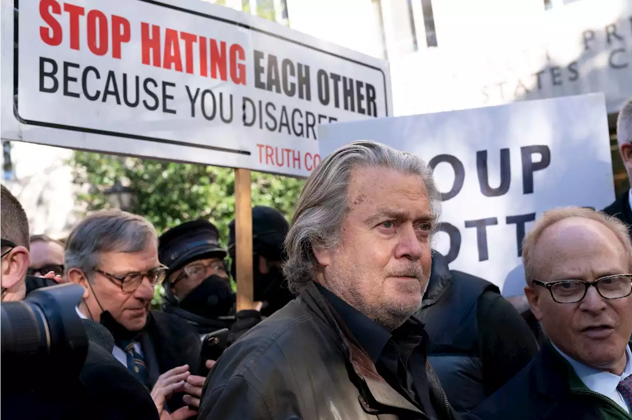 Judge orders DOJ to produce documents related to decision to prosecute Steve Bannon